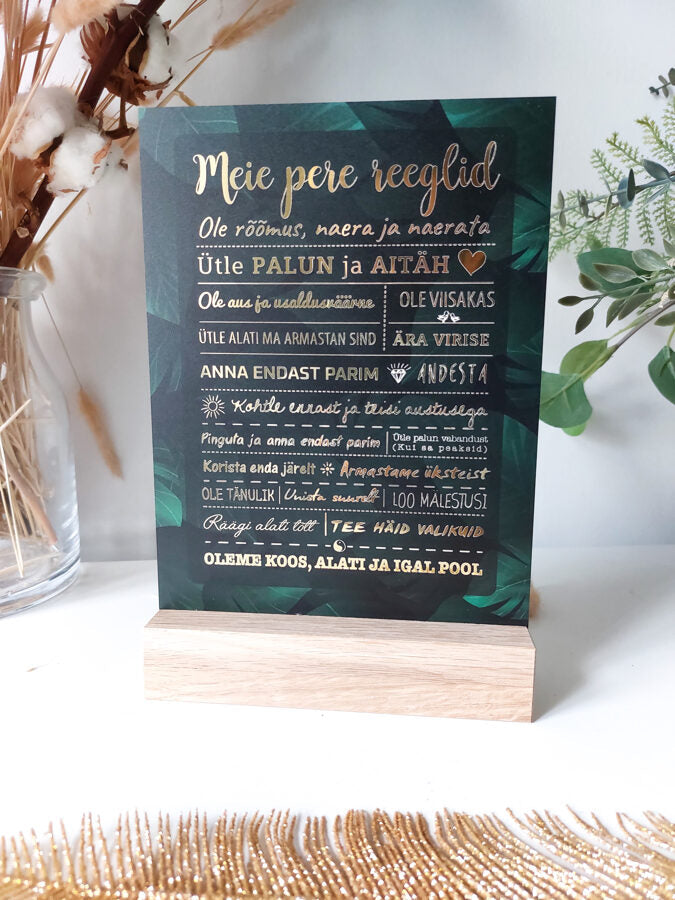 Family rules /leafs  Image
