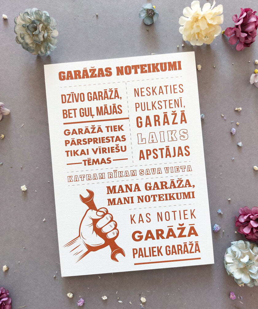 Garāžas noteikumi Image