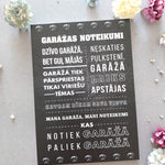 Garāžas noteikumi Image