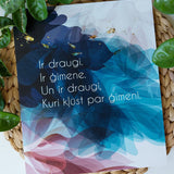 Ir draugi ,ir ģimene Image