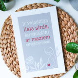 Liela sirds 20x30 Image