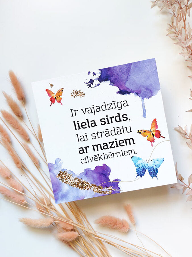 Liela sirds /taureņi  Image