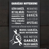 Garāžas noteikumi/tumši pelēks Image 2