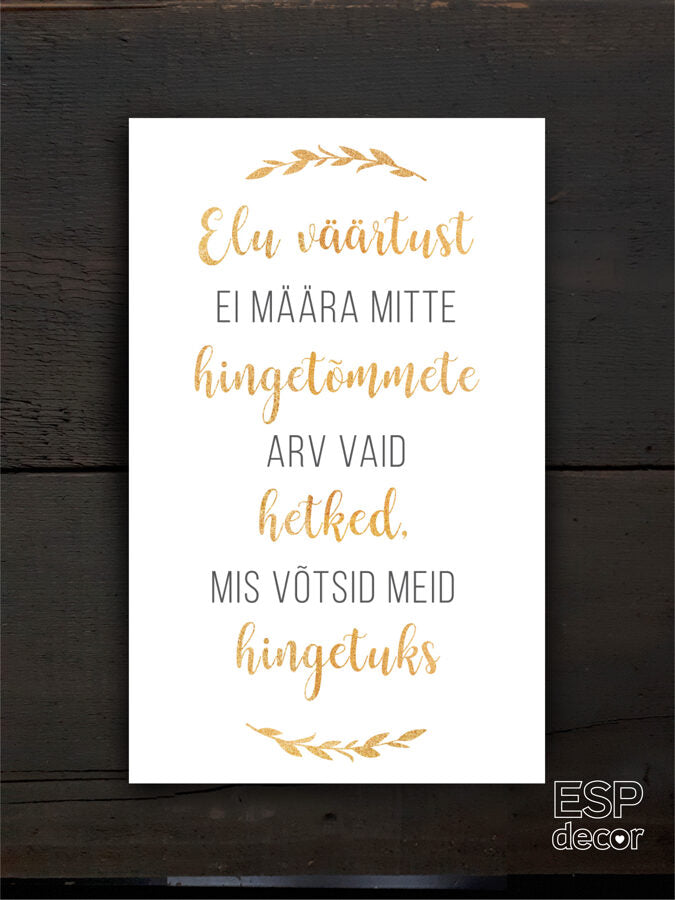 Elu väärtust Image 3