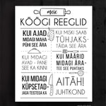 köögi reeglid Image 4
