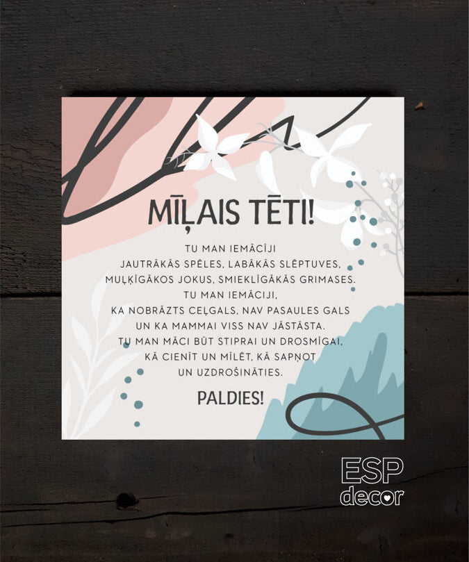 Mīļais Tēti/dizains 25 Image