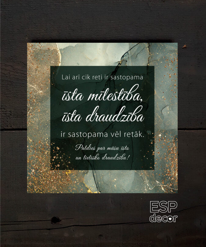 īsta draudzība/dizains Image