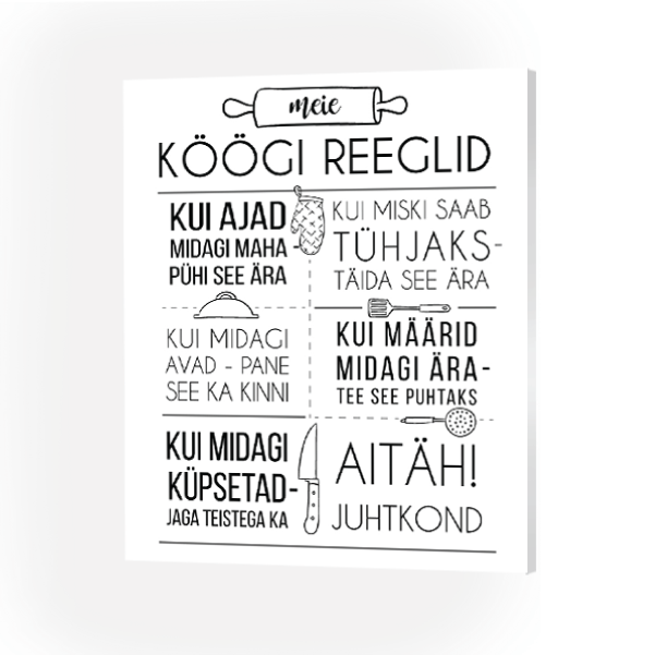 köögi reeglid Image 3
