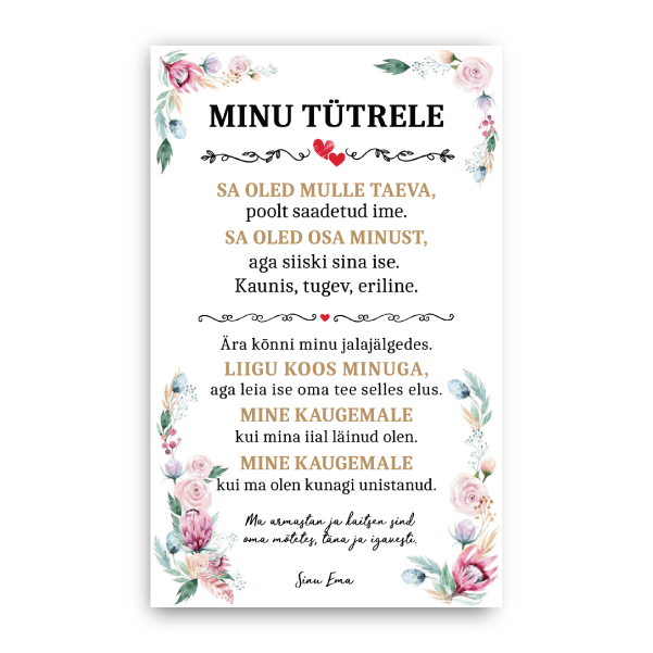 Minu tütrele Image 2