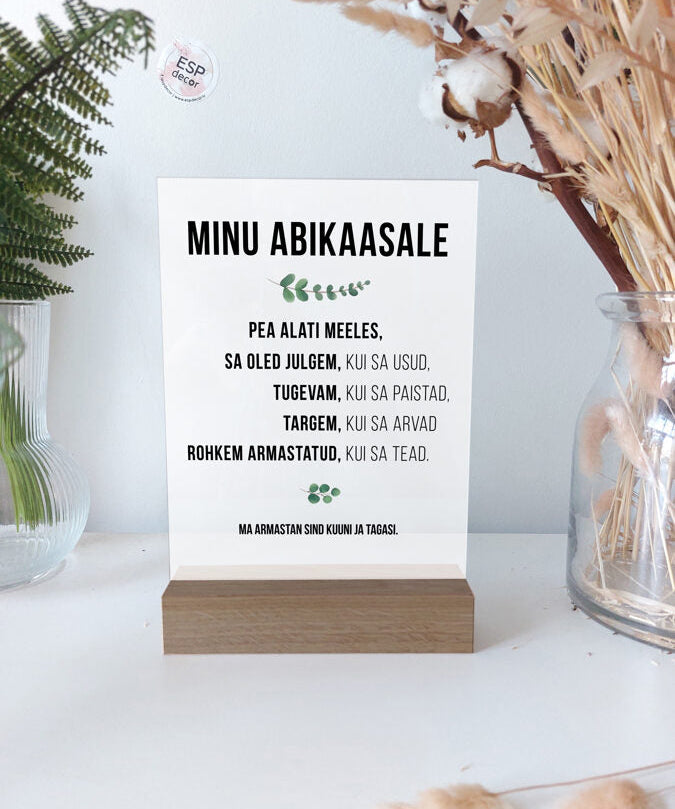 Minu abikaasale Image
