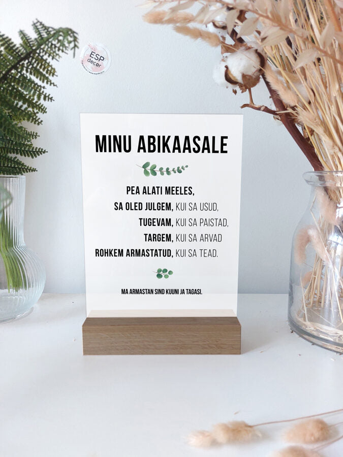 Minu abikaasale Image