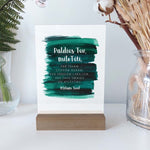 Paldies Tev! /zaļš Image