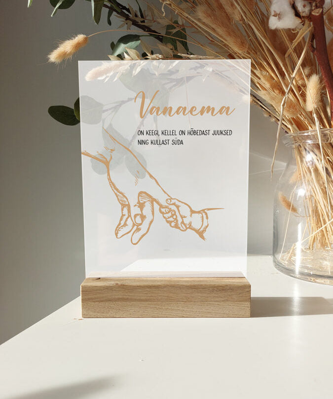 Vanaema/frosted glass Image