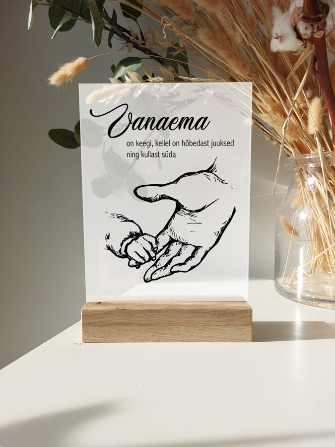 Vanaema1 /frosted glass Image